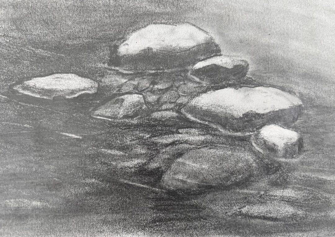 rock sketch carole